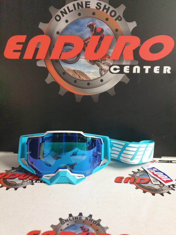ÓCULOS 100% ARMEGA OVERSIZED BLUSKY/WHT - Image 2