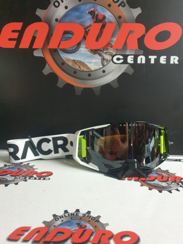 ÓCULOS 100% ARMEGA RACR TONY CAIROLI HIPER X BLK/WHT - Image 3