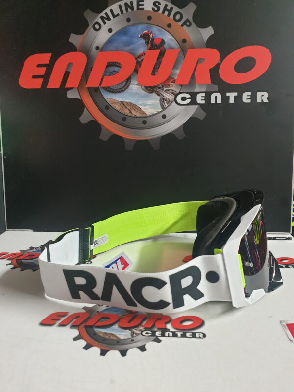 ÓCULOS 100% ARMEGA RACR TONY CAIROLI HIPER X BLK/WHT - Image 5