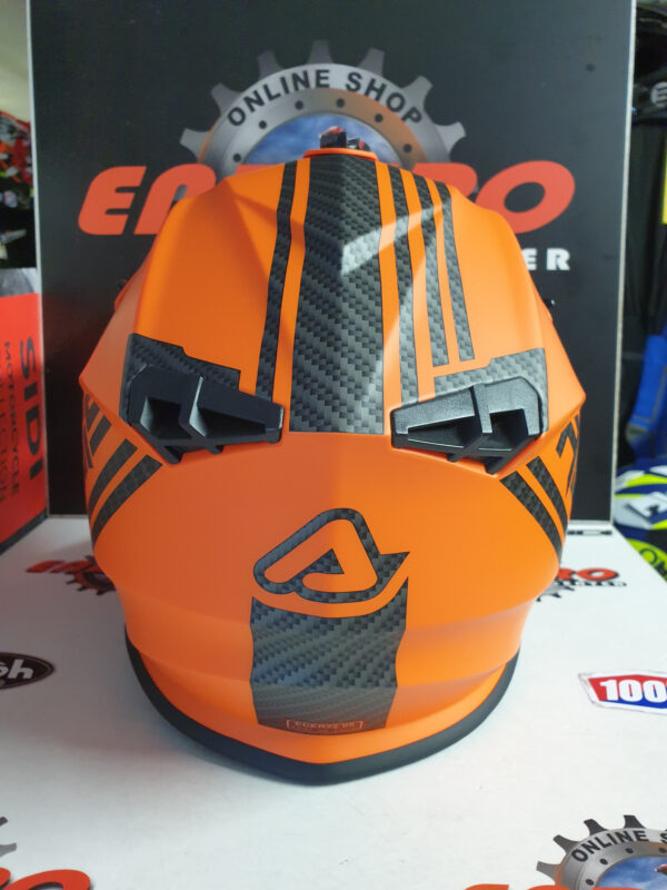 CAPACETE ACERBIS LINEAR ORGFLU/BLK - Image 6