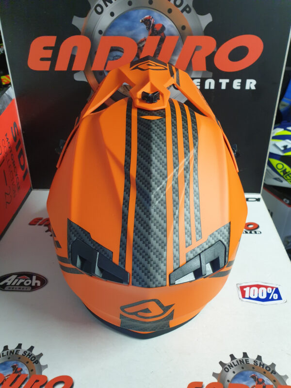 CAPACETE ACERBIS LINEAR ORGFLU/BLK - Image 7