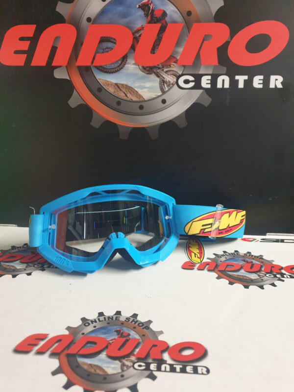 ÓCULOS 100% FMF EDITION POWERCORE BLU CYAN - Image 2