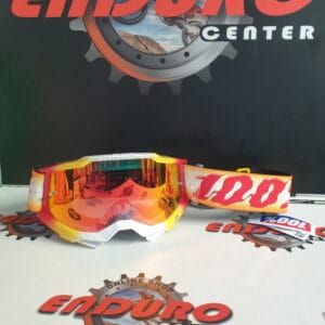 ÓCULOS 100% ACCURI 2 DONUTS JETT LAWRANCE EDT LTD CREAM WHT/YLW/RED