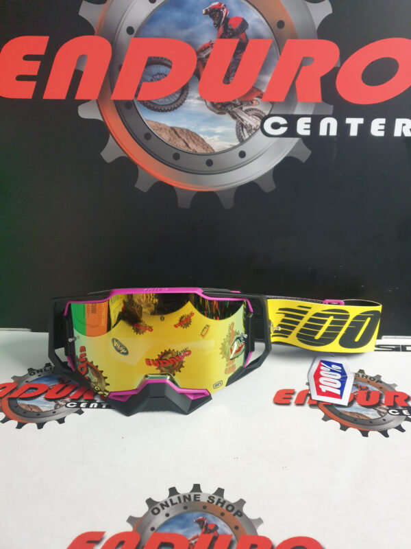 ÓCULOS 100% ARMEGA 91 MULTICOLOR BLK/YLW/PNK - Image 2