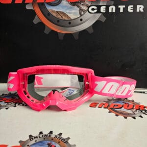 ÓCULOS 100% STRATA 2 M2 PINK FLUO/WHITE