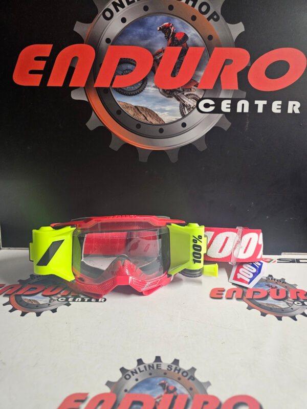 ÓCULOS 100% ACCURI 2 FORECAST ROLL OFFS RED/WHT - Image 2