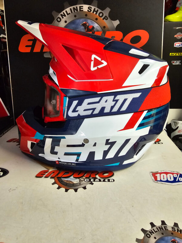 CAPACETE LEATT 7.5 V.22 SET RED/BLU/WHT - Image 6