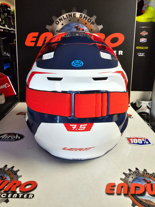 CAPACETE LEATT 7.5 V.22 SET RED/BLU/WHT - Image 9
