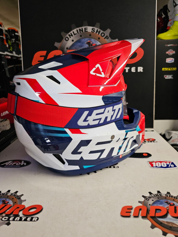 CAPACETE LEATT 7.5 V.22 SET RED/BLU/WHT - Image 5