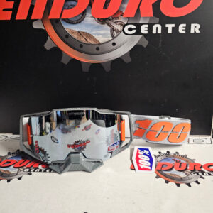 ÓCULOS 100% ARMEGA M2 DKGREY ORANGE GLITTER HIPER-X