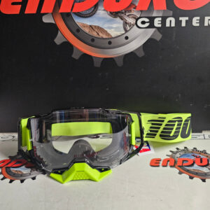 ÓCULOS 100% ARMEGA NEON BLK/YLWFLU/BLK