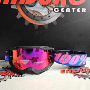 ÓCULOS 100% ACCURI 2 M2 SUPERDOME BLK/PNK/MLT
