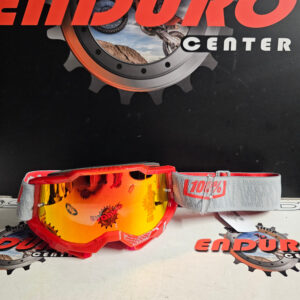 ÓCULOS 100% ACCURI 2 M2 GATORBACK REDFLU/LTGRY