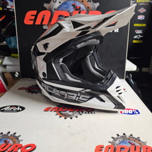 CAPACETE ACERBIS X-TRACK VTR WHT/BLK GLOSS