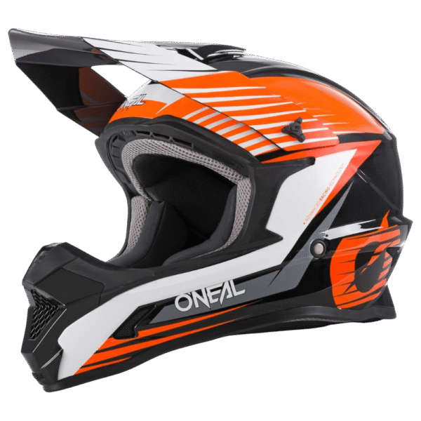 CAPACETE ONEAL SERIES 1 STREAM ORG/BLK/WHT