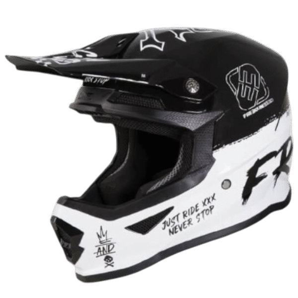 CAPACETE SHOT FURIOUS XP-4 SPEED BLK/WHT