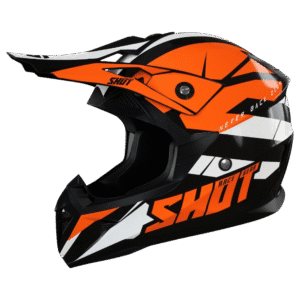 CAPACETE SHOT PULSE REVENGE ORG/BLK/WHT