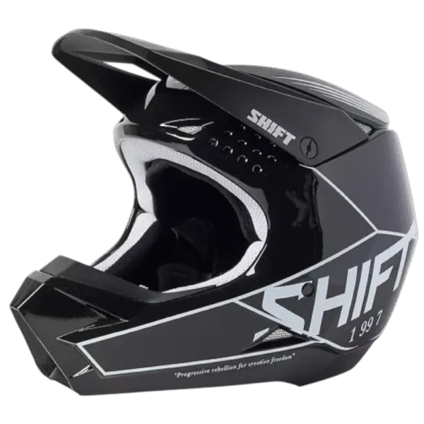 CAPACETE SHIFT WHITE LABEL BLISS BLK/WHT