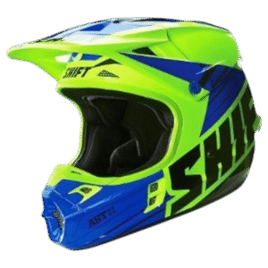 CAPACETE SHIFT V1 ASSAULT RACE YLWFLU/BLU