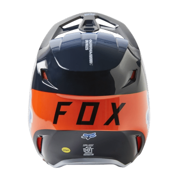 CAPACETE FOX V1 TOXSYK BLK/BLU/ORGFLU - Image 5