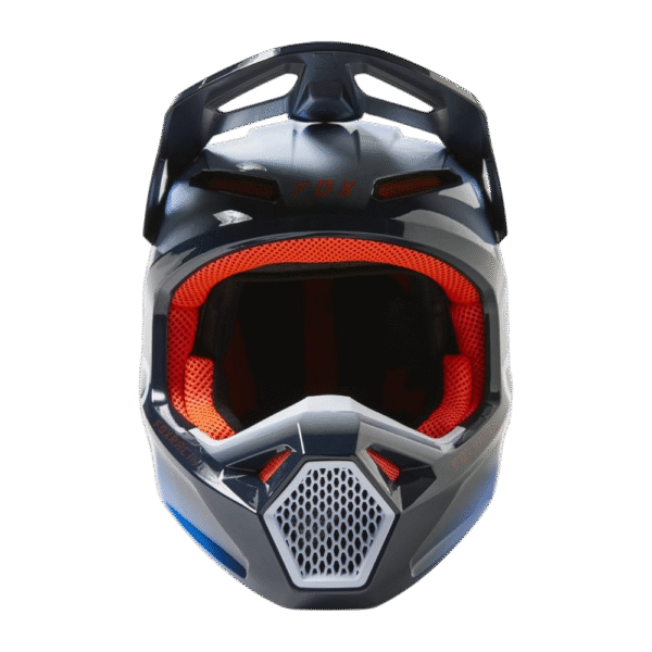 CAPACETE FOX V1 TOXSYK BLK/BLU/ORGFLU - Image 4