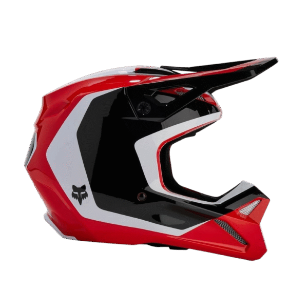 CAPACETE FOX V1 NITRO RED/BLK/WHT - Image 2