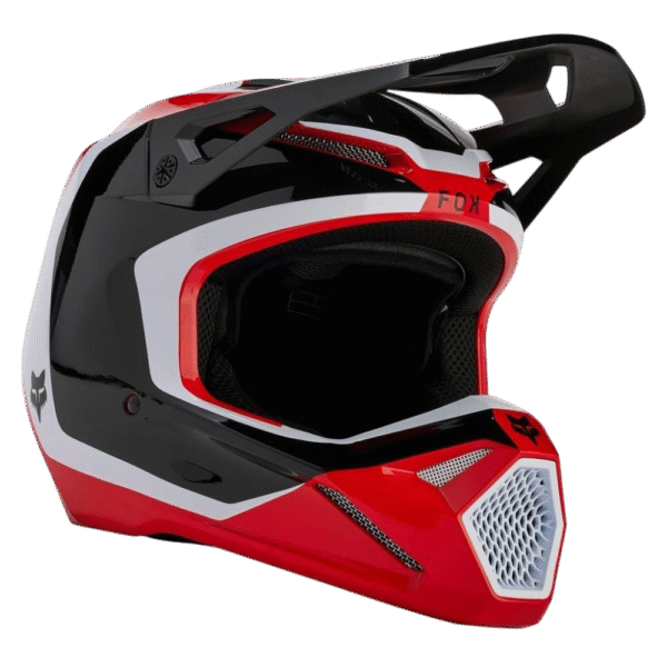 CAPACETE FOX V1 NITRO RED/BLK/WHT