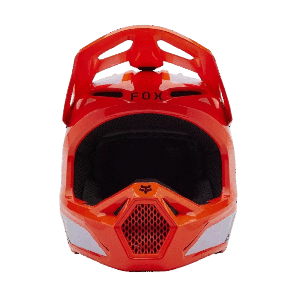 CAPACETE FOX V1 LEAN ORGFLU/BLK/WHT - Image 3