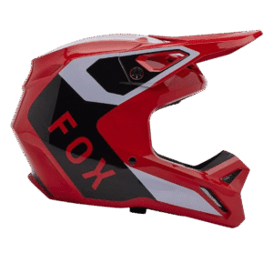 CAPACETE FOX V1 LEAN RED/BLK/WHT