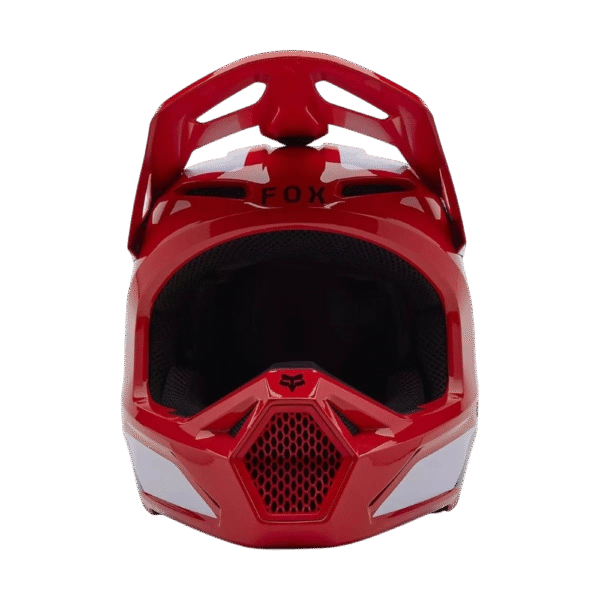 CAPACETE FOX V1 LEAN RED/BLK/WHT - Image 3