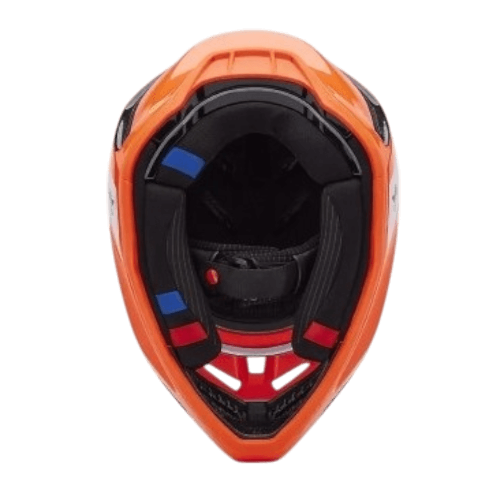 CAPACETE FOX V3 DIVIDER DKBLU/RED/WHT 6 CAPACETE FOX V3 DIVIDER DKBLU/RED/WHT - Image 6