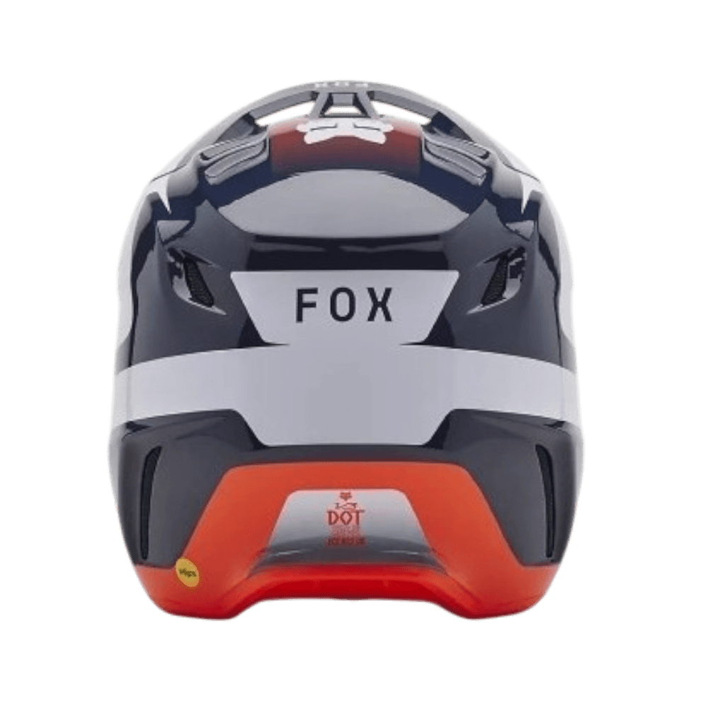CAPACETE FOX V3 DIVIDER DKBLU/RED/WHT 4 CAPACETE FOX V3 DIVIDER DKBLU/RED/WHT - Image 4