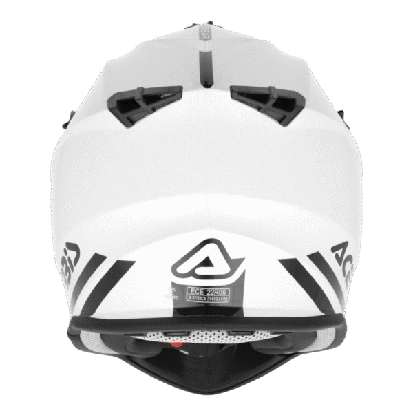 CAPACETE ACERBIS LINEAR SOLID WHT/BLK - Image 5