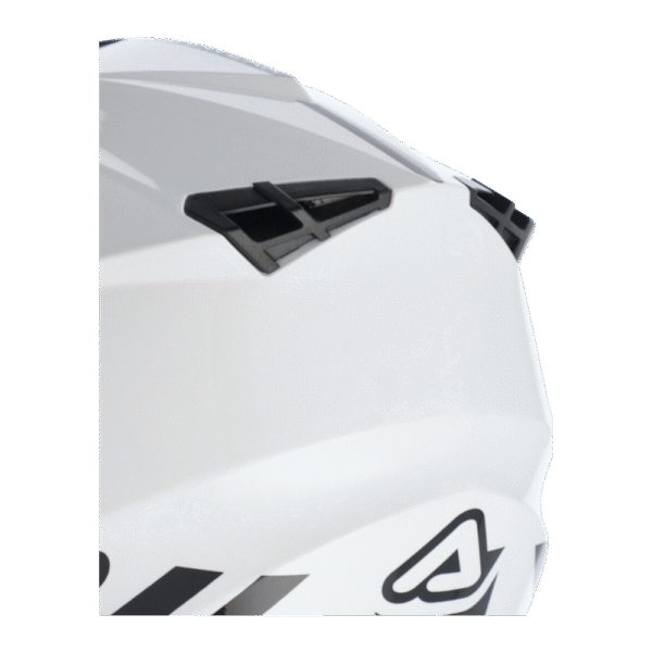 CAPACETE ACERBIS LINEAR SOLID WHT/BLK - Image 7
