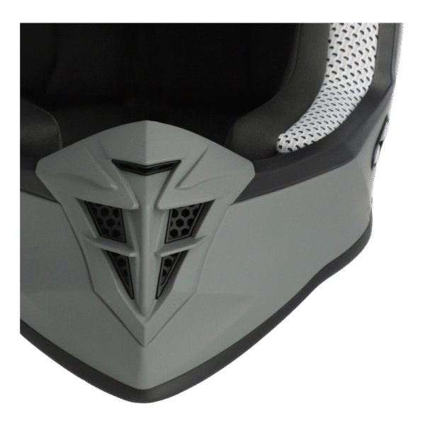 CAPACETE ACERBIS LINEAR SOLID GRY/ORG - Image 6