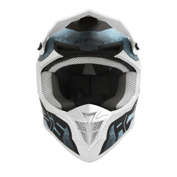 CAPACETE ACERBIS LINEAR LGHTBLU/WHT/BLK - Image 4
