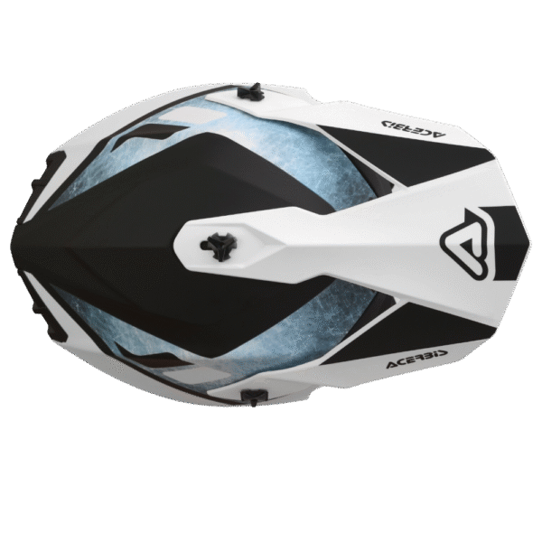 CAPACETE ACERBIS LINEAR LGHTBLU/WHT/BLK - Image 6