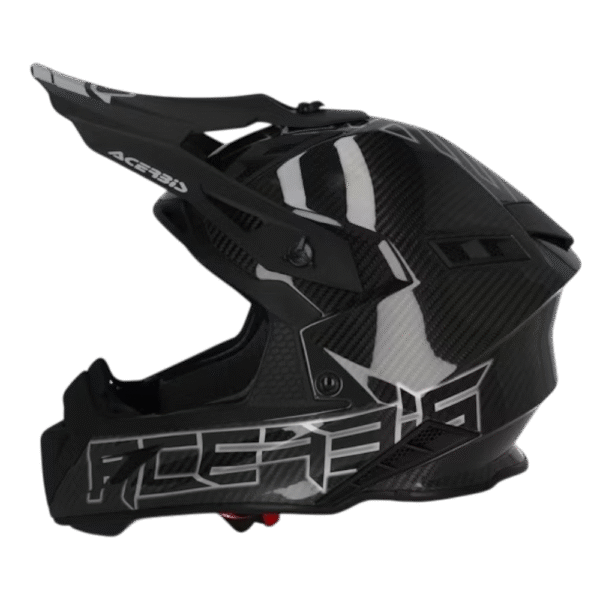 CAPACETE ACERBIS STEEL CARBON BLK/GRY - Image 3