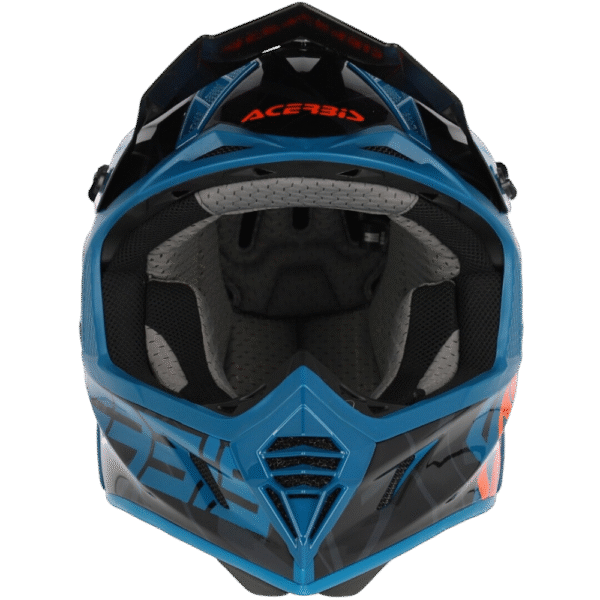 CAPACETE ACERBIS X-TRACK VTR BLUPTL/BLK/ORG - Image 4