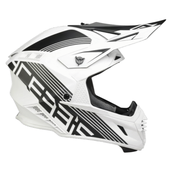 CAPACETE ACERBIS X-TRACK VTR WHT/BLK - Image 2