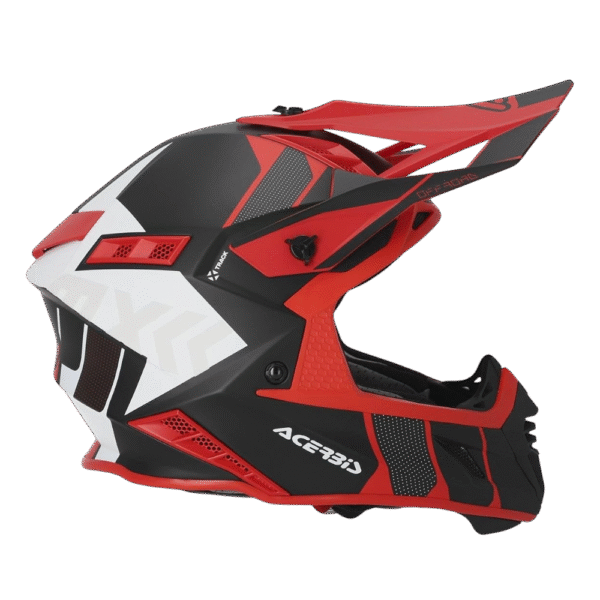 CAPACETE ACERBIS X-TRACK VTR BLK/RED/WHT - Image 2