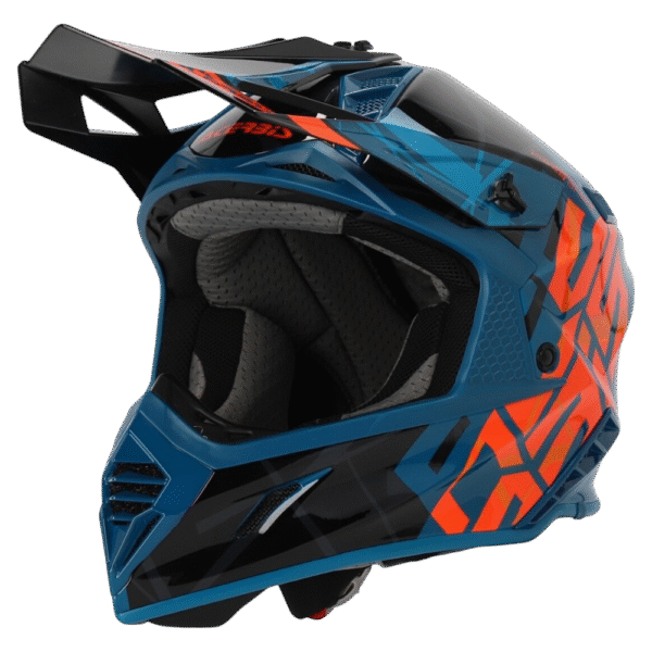 CAPACETE ACERBIS X-TRACK VTR BLUPTL/BLK/ORG