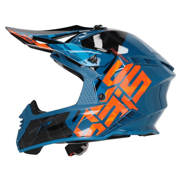 CAPACETE ACERBIS X-TRACK VTR BLUPTL/BLK/ORG - Image 3