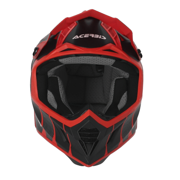 CAPACETE ACERBIS X-TRACK VTR BLK/RED/WHT - Image 4