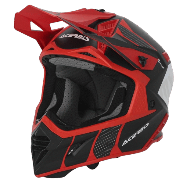 CAPACETE ACERBIS X-TRACK VTR BLK/RED/WHT