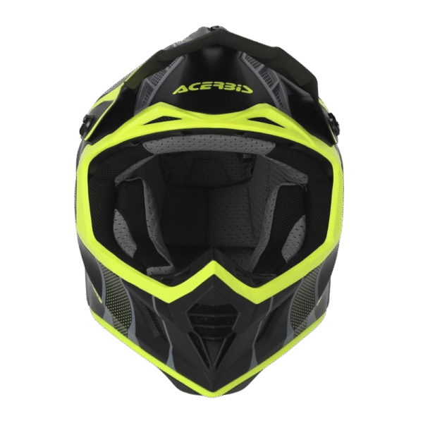 CAPACETE ACERBIS X-TRACK VTR BLK/YLWFLU/GRY - Image 4