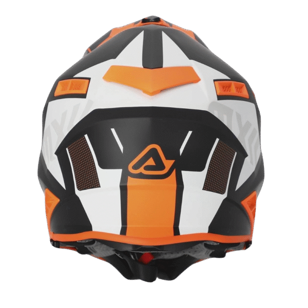 CAPACETE ACERBIS X-TRACK VTR BLK/ORG/WHT - Image 4