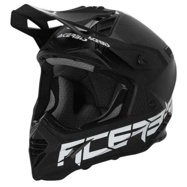CAPACETE ACERBIS X-TRACK VTR BLK/WHT