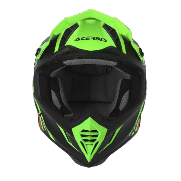 CAPACETE ACERBIS X-TRACK VTR GRNFLU/BLK - Image 5