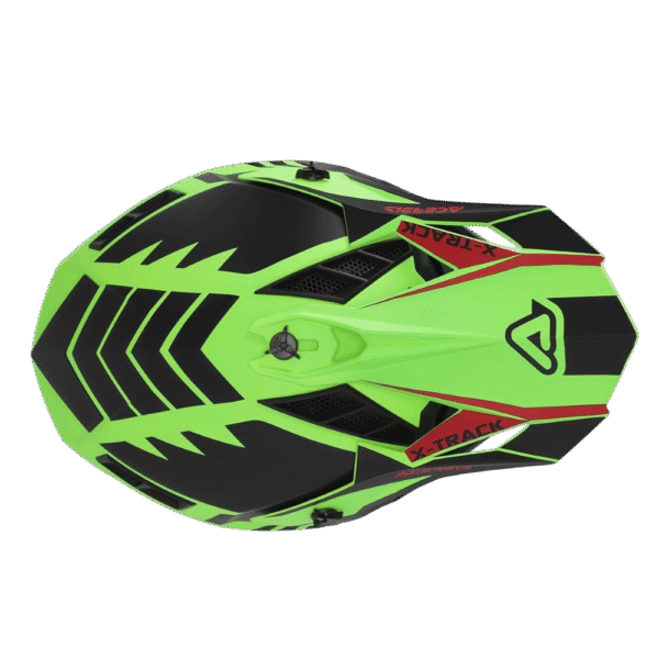 CAPACETE ACERBIS X-TRACK VTR GRNFLU/BLK - Image 6